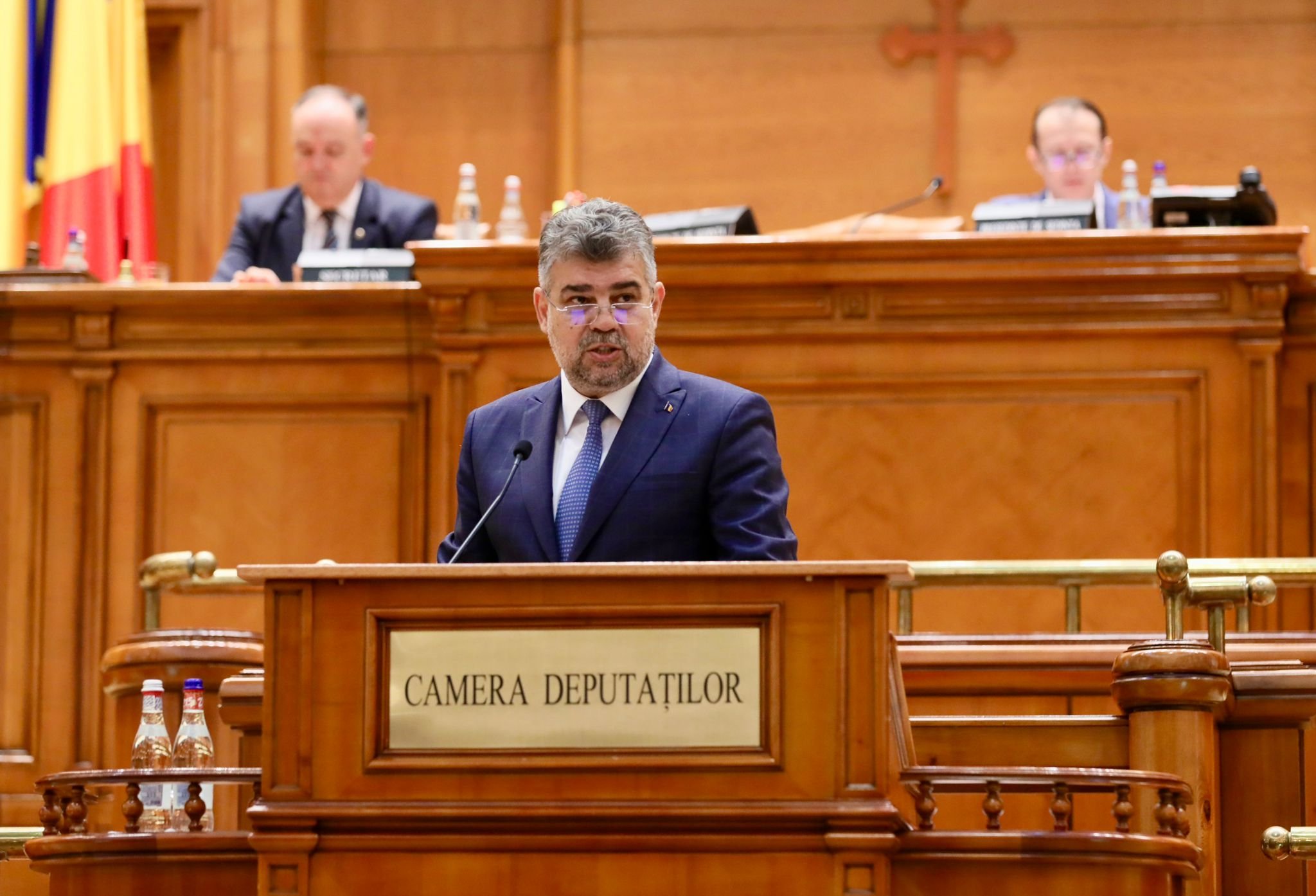 Preşedintele PSD, Marcel Ciolacu, susţine că indexarea pensiilor se va realiza