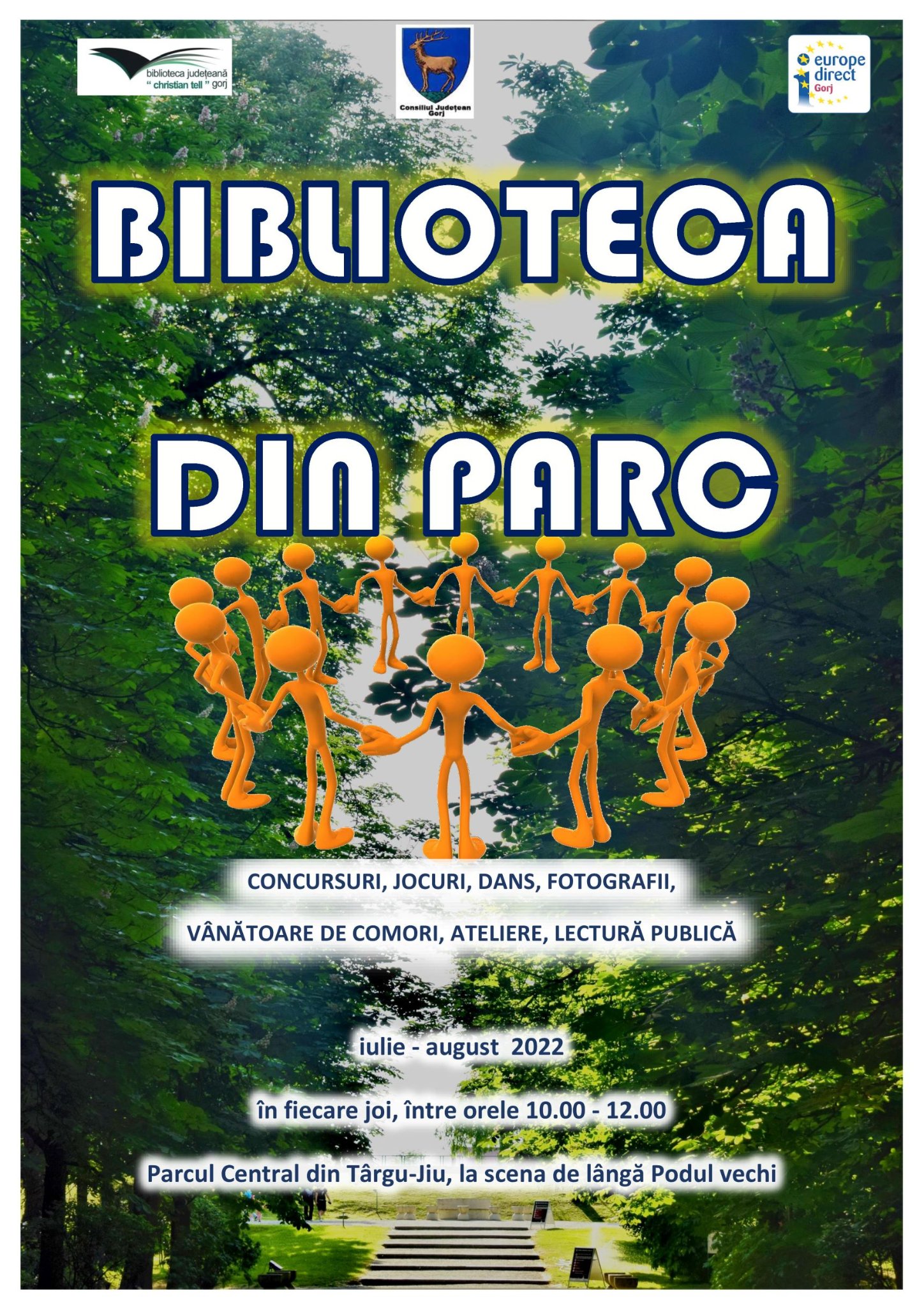 Târgujienii sunt invitați în Parcul Central