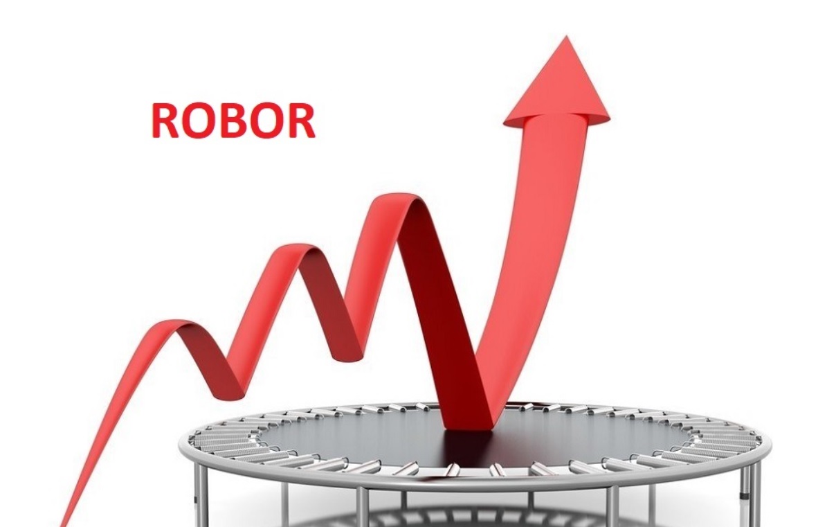 Indicele Robor la trei luni a urcat la 7,97% pe an