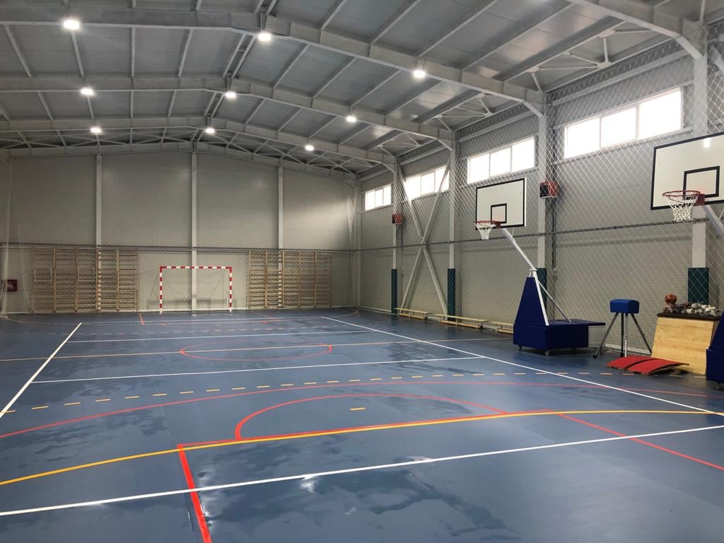 Sală de sport la Polovragi