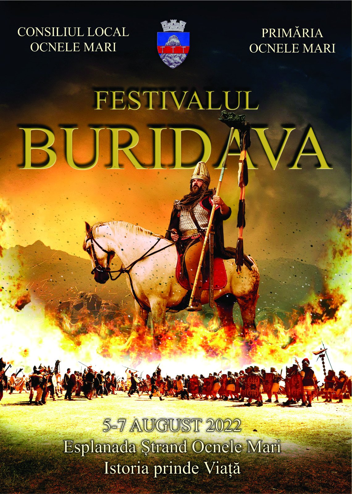 Festivalul Buridava revine la Ocnele Mari