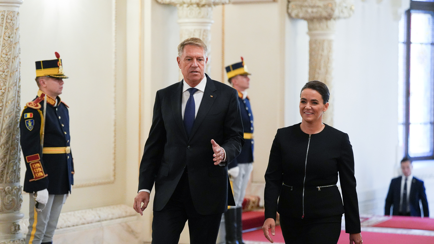 Discuţii la nivel înalt între preşedintele, Klaus Iohannis şi omologul său din Ungaria, Katalin Novak