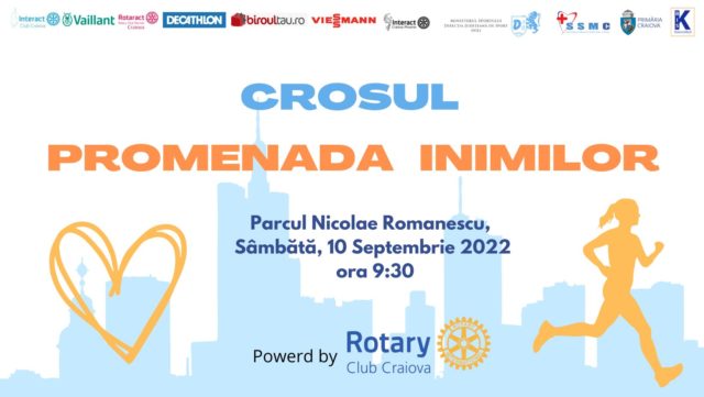Craiova: invitație la „Promenada Inimilor”