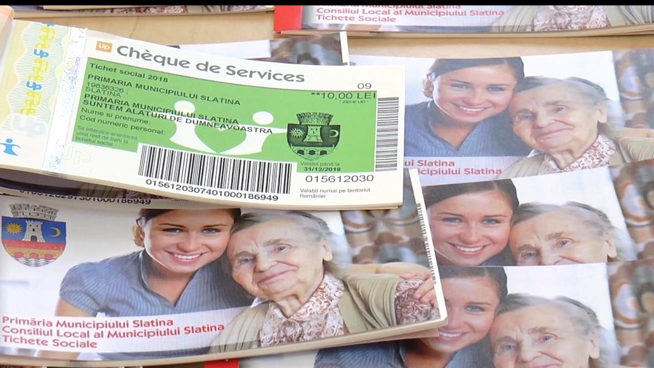 La Slatina a demarat cel de-al 13-lea sezon de depunere cereri pentru acordarea de tichete sociale