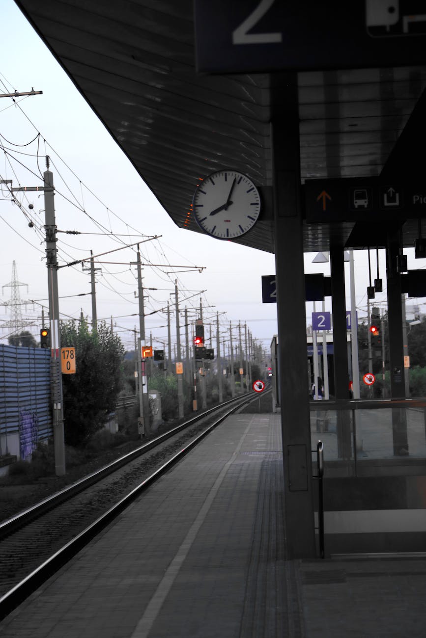 a train station platform