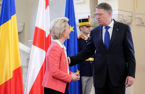 Președinta Comisiei Europene, primită la Cotroceni