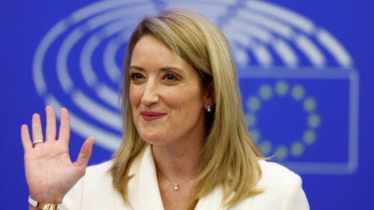 Roberta Metsola a fost realeasă preşedintă a Parlamentului European