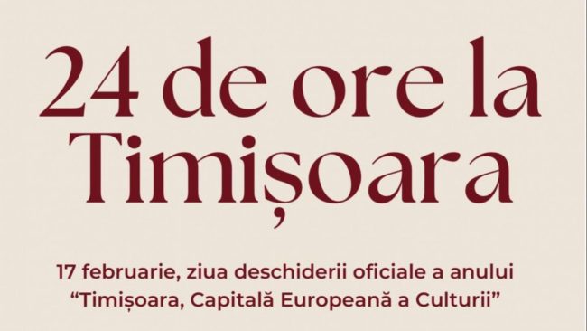 „24 de ore la Timişoara” – program special dedicat de Radio România Cultural Capitalei Europene a Culturii