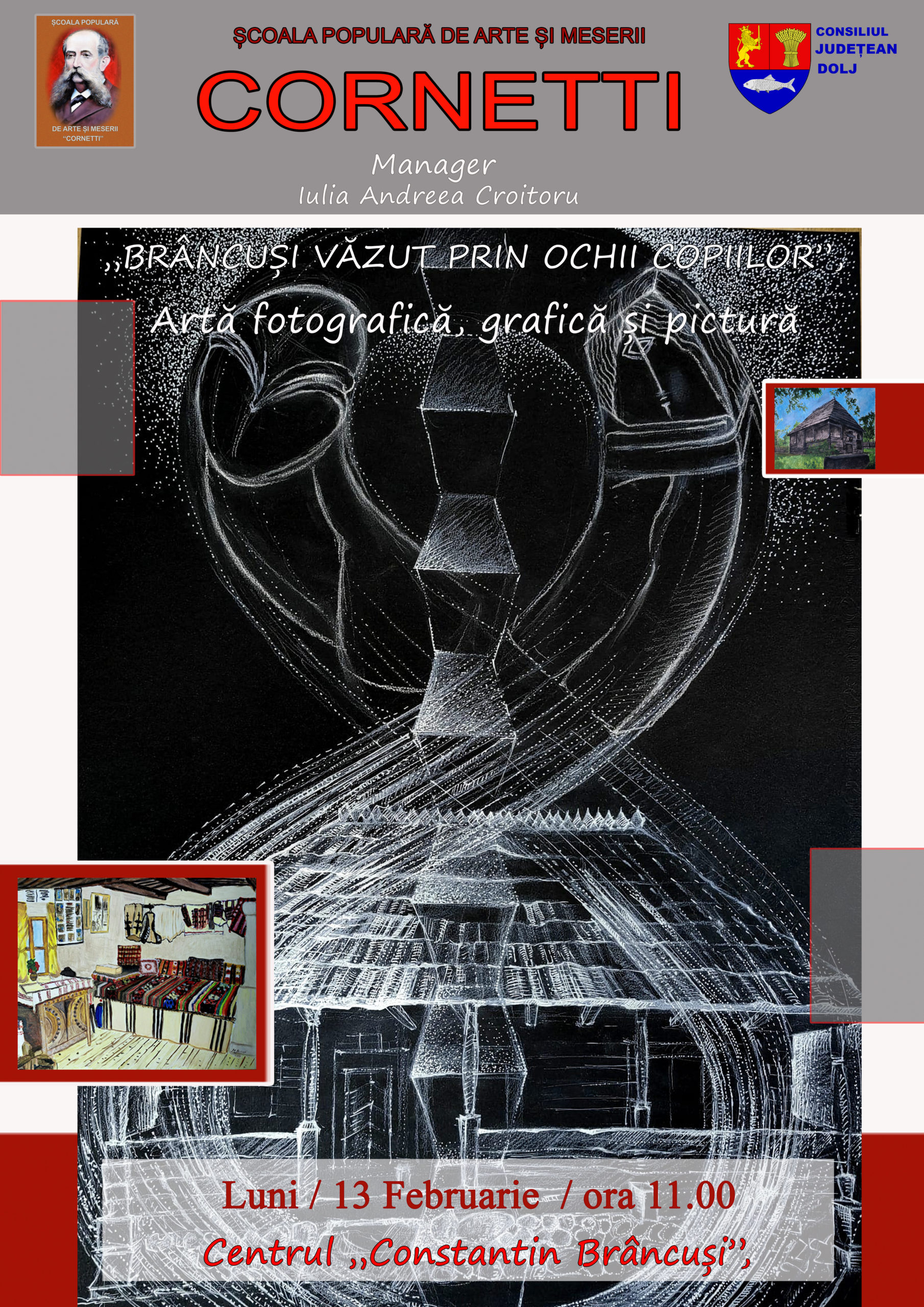 ”Brâncuși văzut prin ochii copiilor”