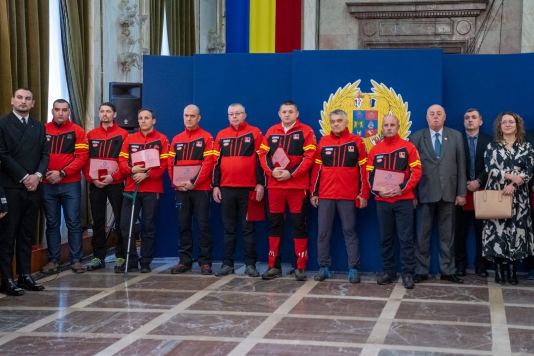 Salvamont Gorj – ”Emblema de Onoare a Departamentului pentru Situații de Urgență”