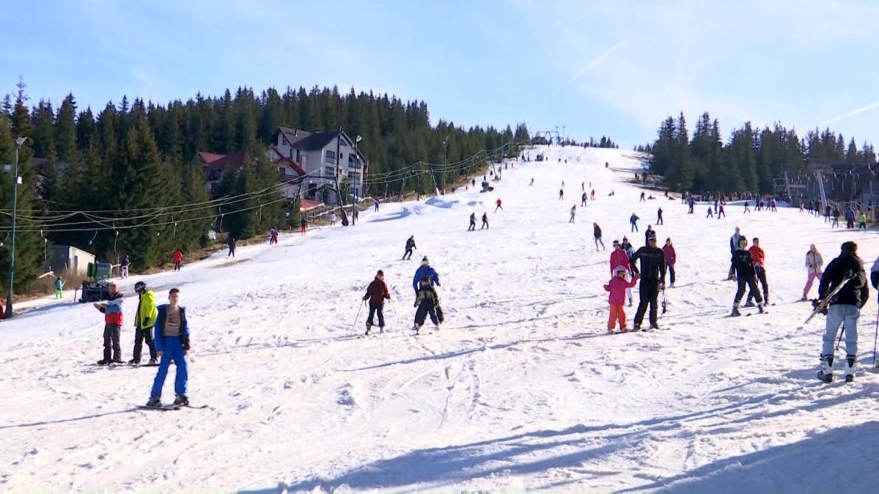 Minivacanță pe pârtia centrală din Rânca