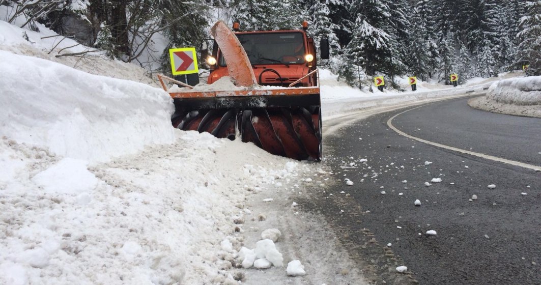 Începe deszăpezirea pe Transalpina