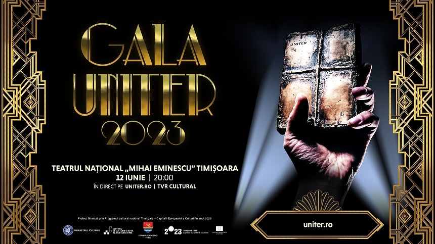 Gala Premiilor UNITER 2023 – Un spectacol inspirat de Golden Age of Hollywood, în această seară, la Timișoara
