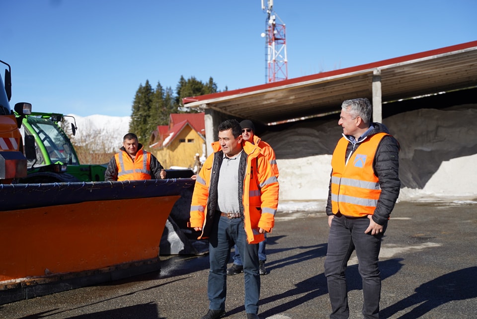Directorul DRDP Craiova a verificat bazele de deszăpezire