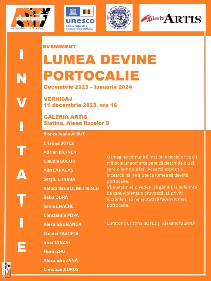 „Lumea devine portocalie”