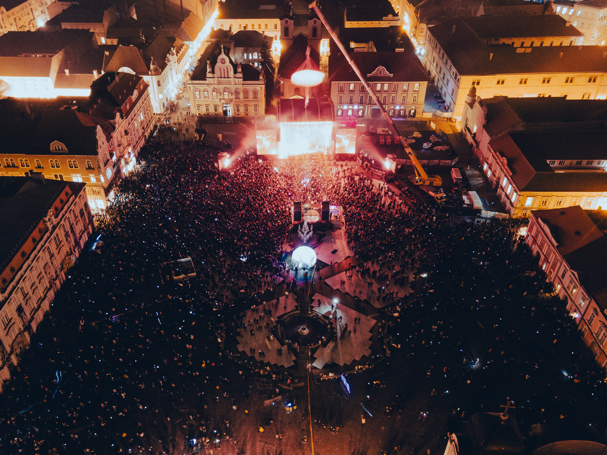 Timișoara: Festivităţile de închidere a programului Capitală Culturală Europeană sunt în plină