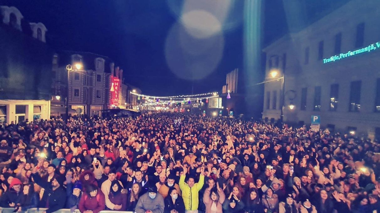 Craiova: Pregătiri pentru Revelion. Străzi închise, în centrul orașului