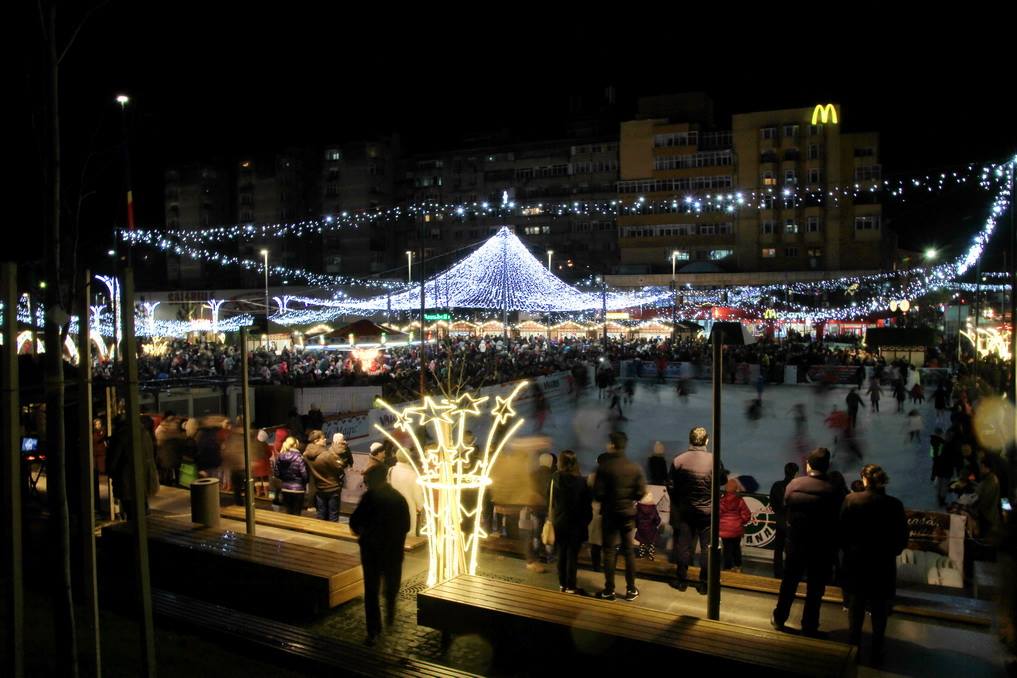 Râmnicu Vâlcea: În această seară, se dă startul sărbătorilor de iarnă