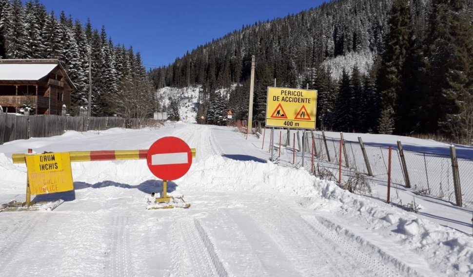 Transalpina, închisă, noaptea trecută, din cauza viscolului