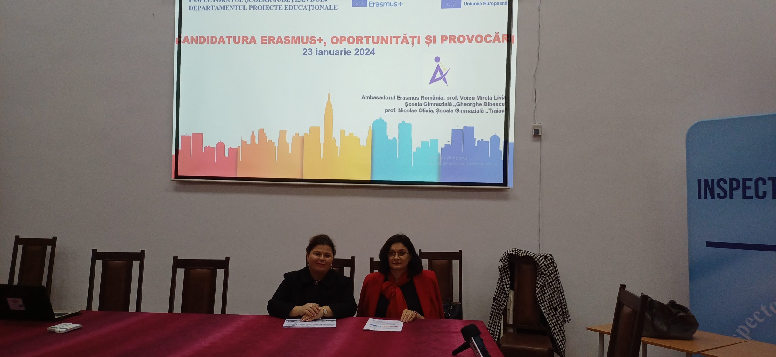 Atelier de inițiere în programul Erasmus + (AUDIO)