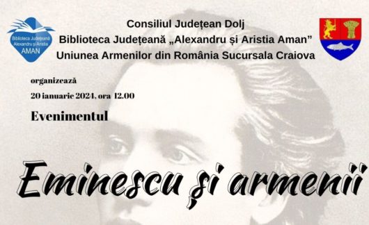 Craiova: Uniunea Armenilor din România marchează Ziua Culturii Naționale