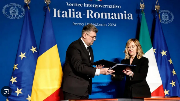 Roma: şedinţă a guvernelor României şi Italiei