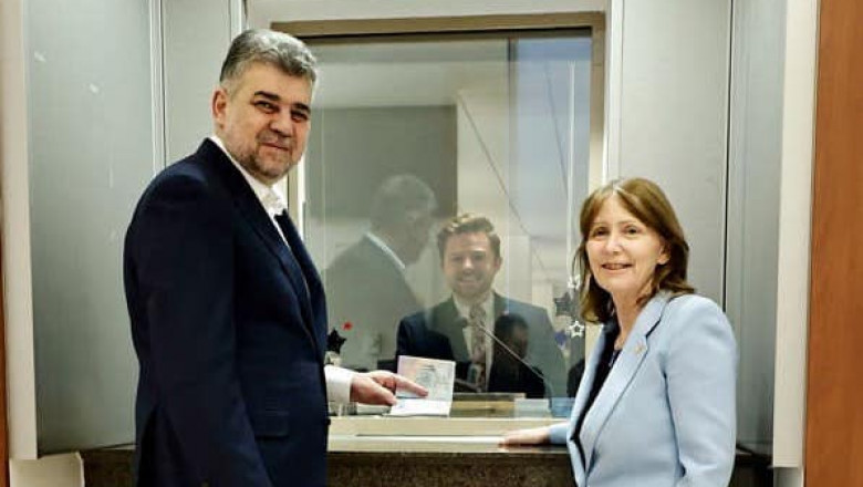 Premierul Marcel Ciolacu și-a luat viză pentru SUA