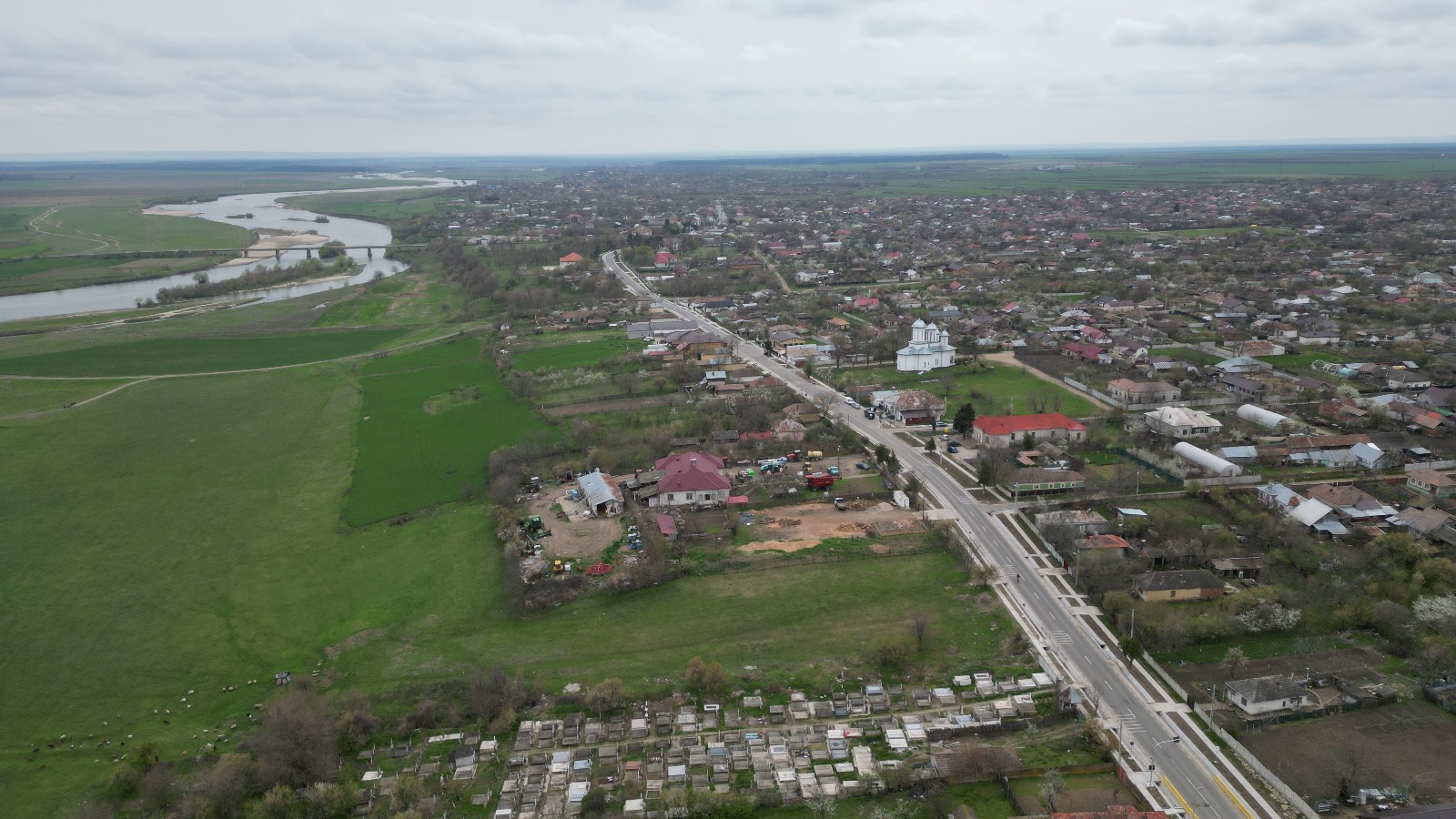 Dolj: A fost finalizat proiectului de modernizare a drumului județean (DJ) 561B Segarcea – Valea Stanciului