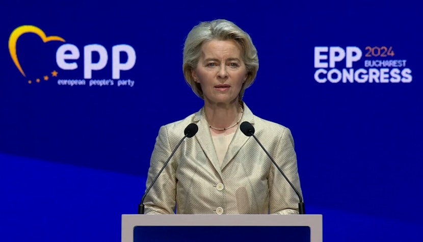 Congresul PPE de la București/ Ursula von der Leyen – candidata popularilor europeni pentru președinția CE