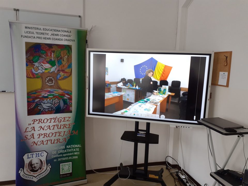 Concursul Național de Creativitate „Protégez la nature”, la Liceul Teoretic „Henri Coandă” din Craiova/GALERIE FOTO