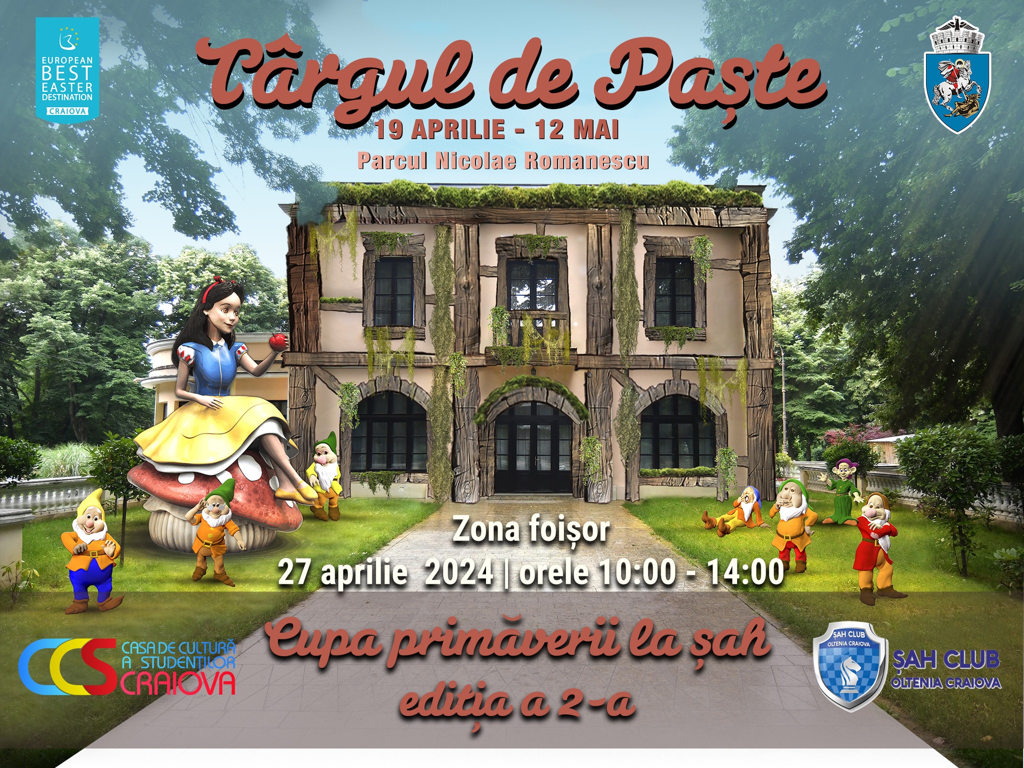 Weekend animat în povestea Târgului de Paște din Craiova