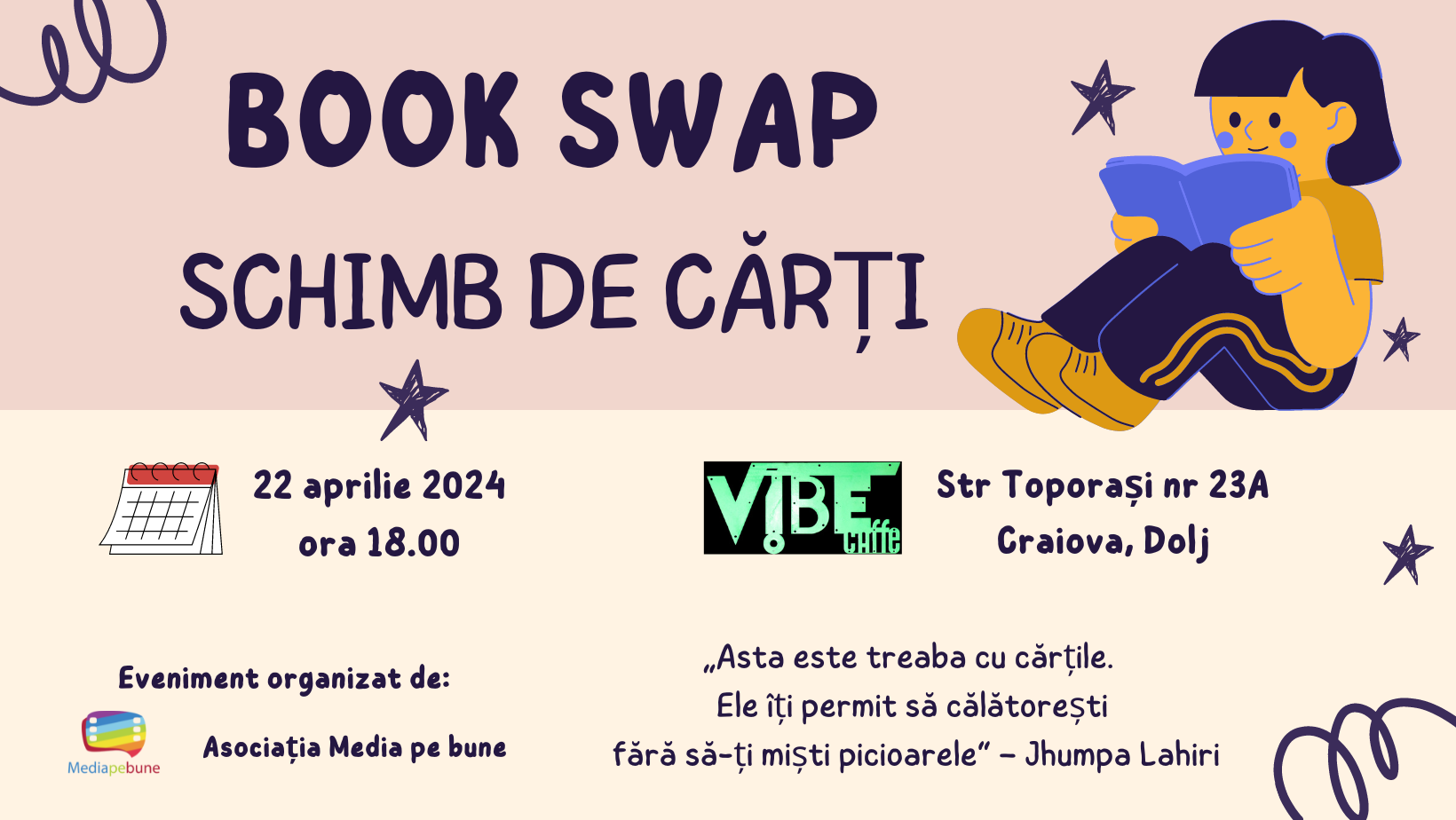 Hai să facem schimb de cărți!