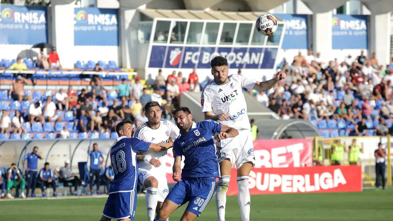 Victorie zdrobitoare pentru FC Botoșani în fața FCU Craiova 1948