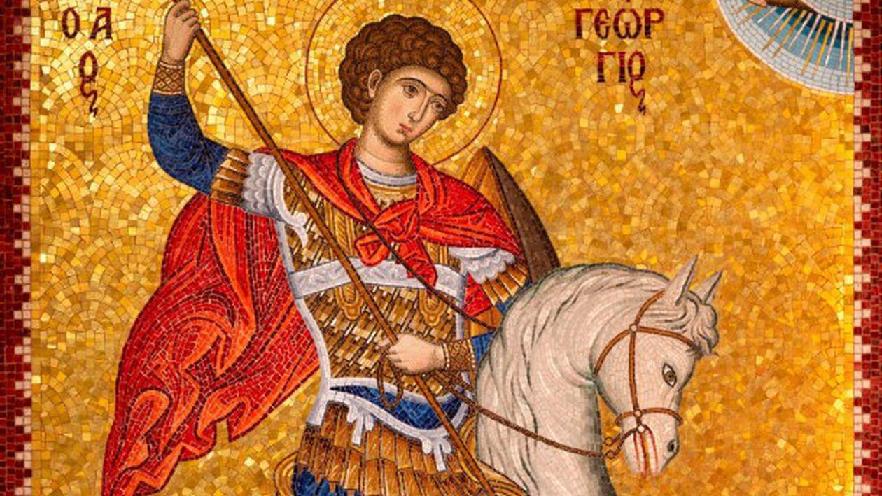 Creștinii din România sărbătoresc cu solemnitate pe Sfântul Gheorghe, martirul venerat din secolul al IV-lea