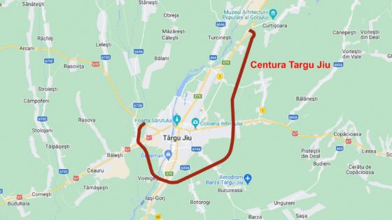 Încă un tronson din centura municipiului Târgu Jiu ar putea fi deschis până la sfârșitul acestei luni