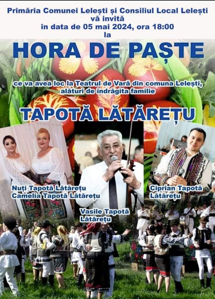Hora de Paște, la Lelești
