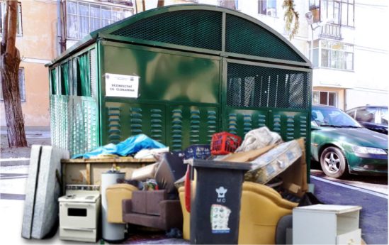 Râmnicu Vâlcea: se colectează deșeurile voluminoase și deșeurile de echipamente electrice și electronice