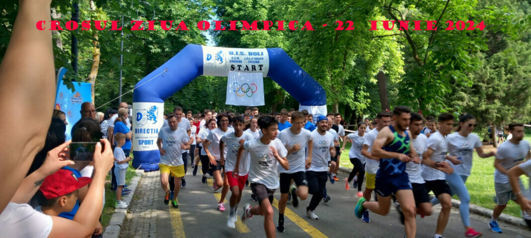 Craiova: Crosul ”Ziua Olimpică”, ediția a XXIX-a
