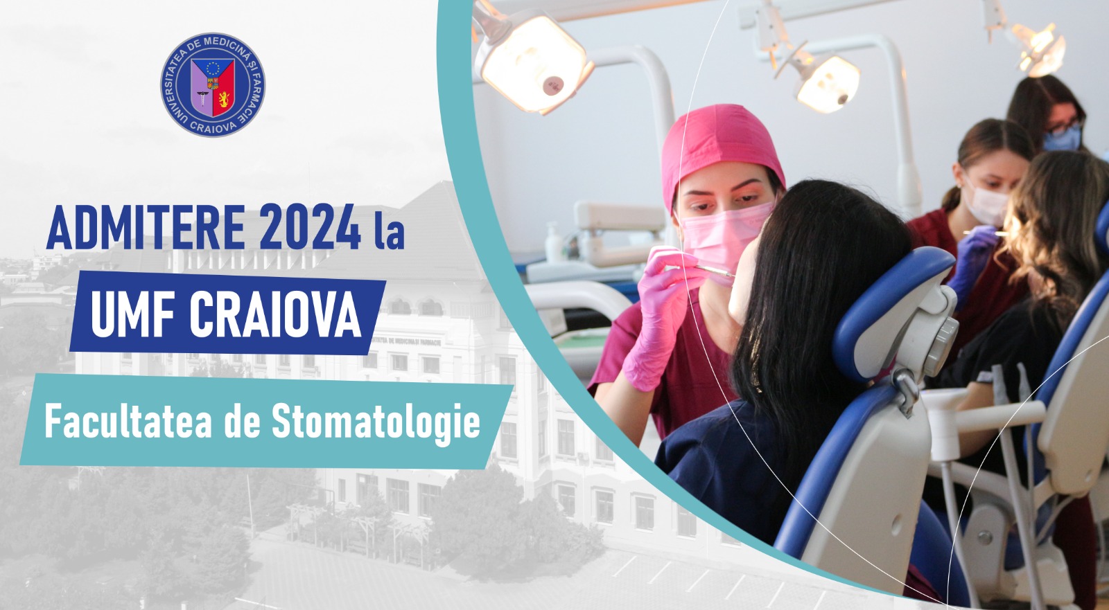 Admitere la Facultatea de Stomatologie, UMF Craiova: Oportunități pentru viitorii specialiști în Medicină și Tehnică Dentară (AUDIO)