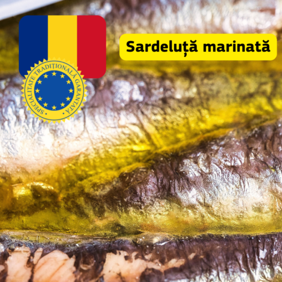 „Sardeluță marinată”, o nouă specialitate tradițională garantată românească