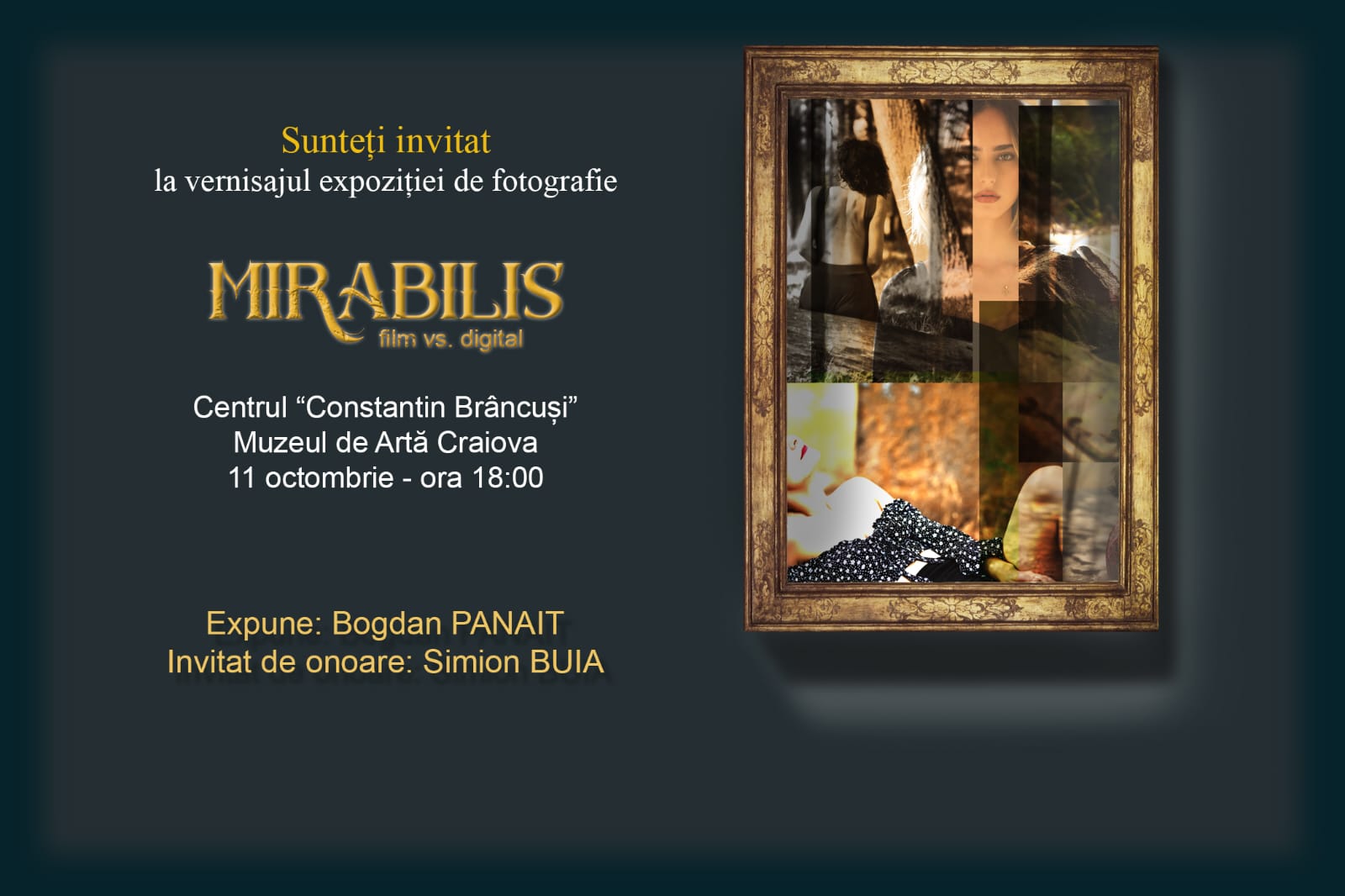 Vernisajul expoziției „Mirabilis” la Muzeul de Artă Craiova