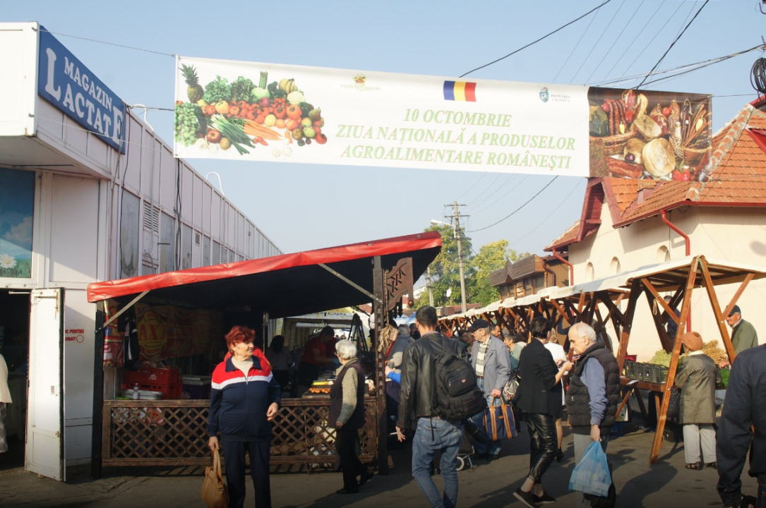 Craiova: Ziua Naţională a Produselor Agroalimentare, sărbătorită în Piaţa Centrală