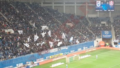 Craiova/Restricții de circulație, astăzi, pentru partida de fotbal Universitatea Craiova - ML Vitebsk