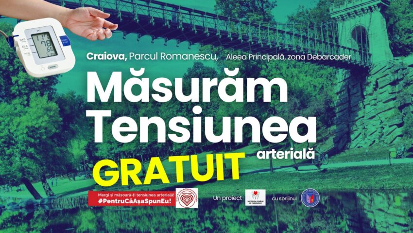 Măsoară-ți tensiunea arterială!