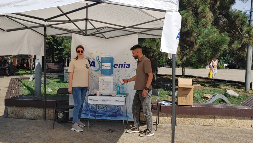 Craiova: puncte de hidratare temporare