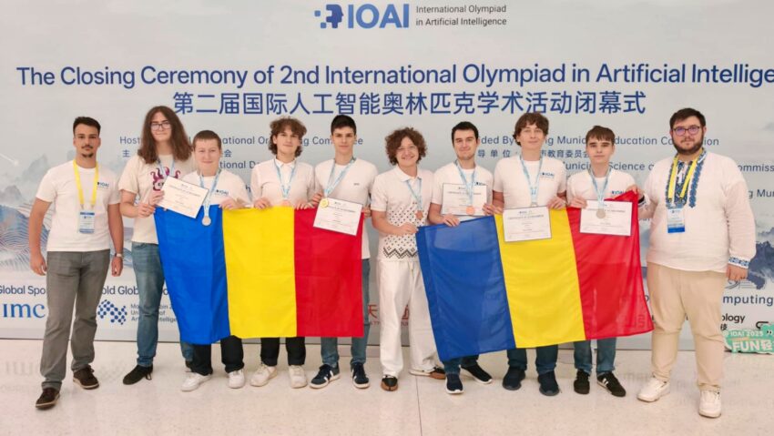 România, opt medalii la Olimpiada Internațională de Inteligență Artificială 2025