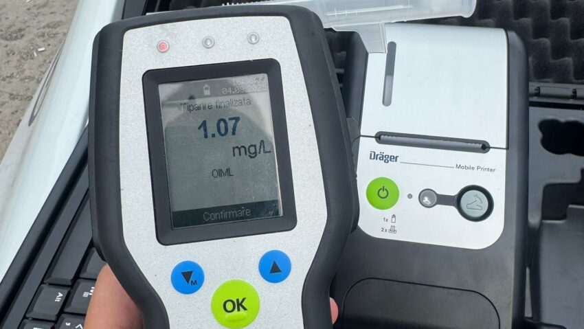 Șofer bulgar prins băut la volanul unui camion. Minor fără permis, surprins conducând o mașină furată