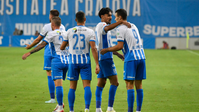Universitatea Craiova – Hermannstadt, duel pentru puncte și supremație în Superligă