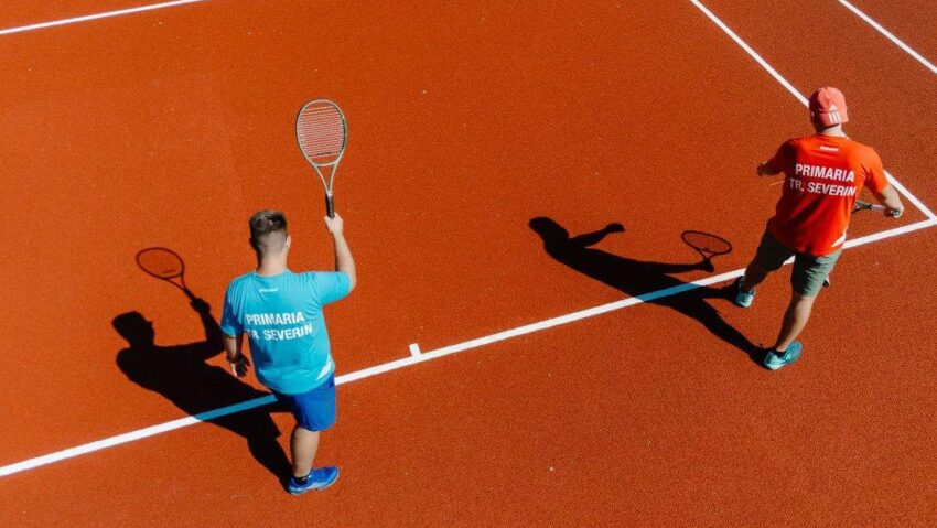 Drobeta-Turnu Severin: terenuri de tenis modernizate, la dispoziția locuitorilor municipiului