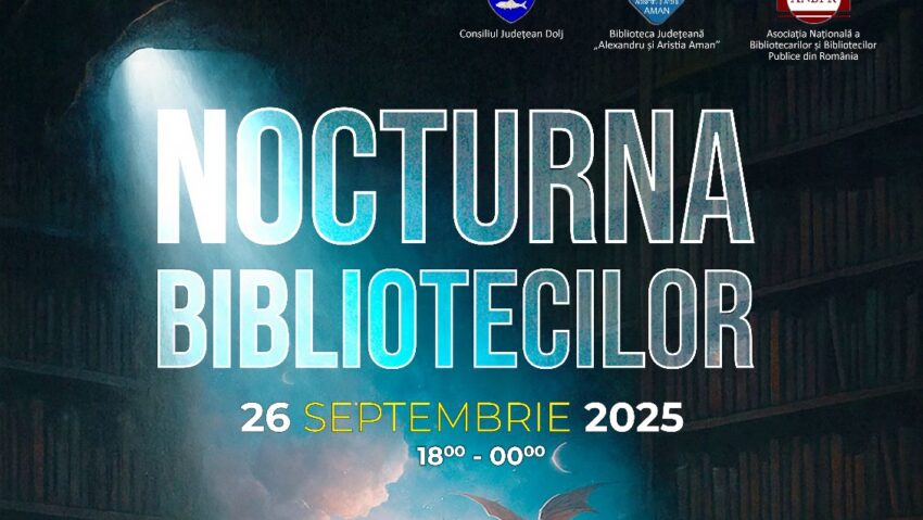 Craiova: Nocturna bibliotecilor la Aman